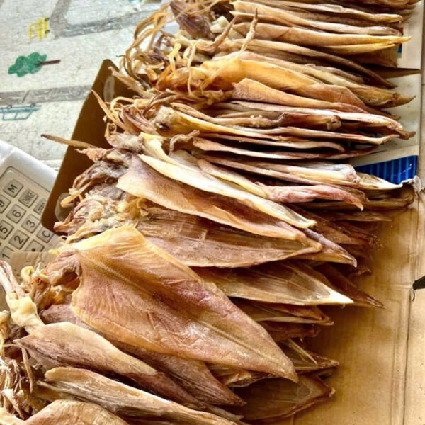 Khô mực câu tay size 15-20 con